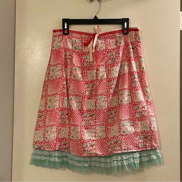SNAK by ANTHROPOLOGIE Patchwork Floral Skirt - Picture 2 of 4